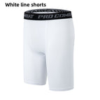 1004 White Line Shorts / L
