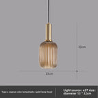 12w tungsten light bulb / Type a-copper color  cognac lampshade