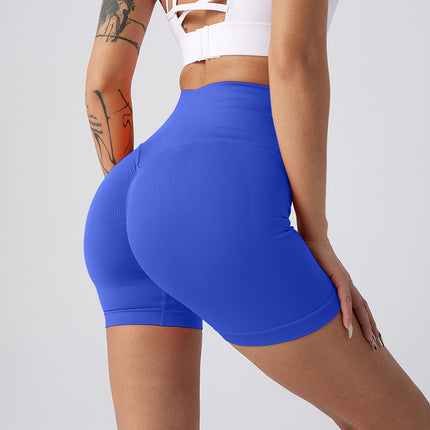 High-Waisted Yoga Shorts Breathable Sports Leggings