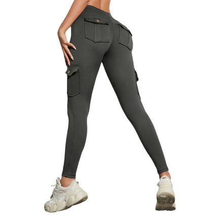 Elastic tight fitness women's leggings