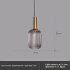 Without light source / Type a-copper colorsmoke gray lampshade