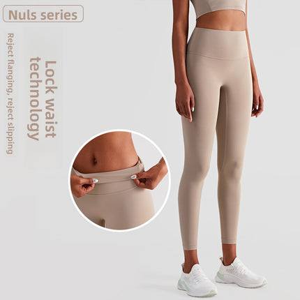 Seamless Anti-Rolling Naked Feeling Yoga Leggings