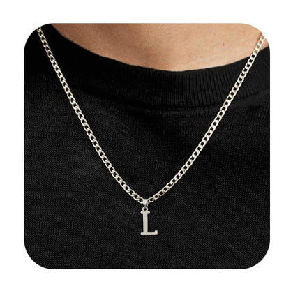 26-letter pendant necklace