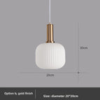 12w tungsten light bulb / Type b-copper colormilk white lampshade
