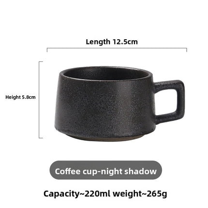 Ceramic coffee cup