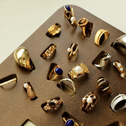 Creature Tiger's Eye Open Ring