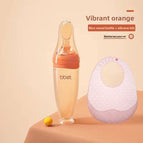 Vibrant Orange + Pink Bib