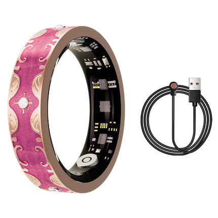 Enamel-colored smart ring bracelet