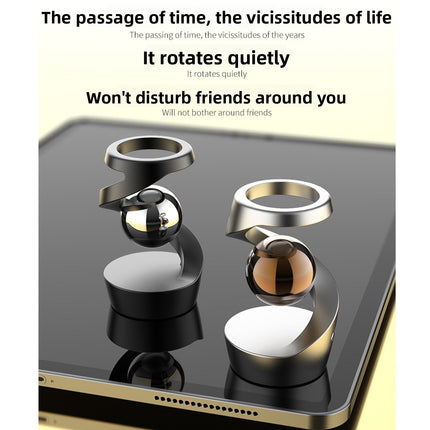 Floating gyroscope pendulum piece