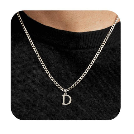 26-letter pendant necklace