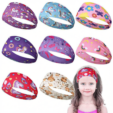 Childrens Elastic Sports Headbands