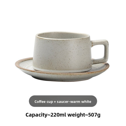 Ceramic coffee cup