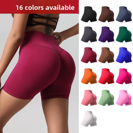 High-Waisted Yoga Shorts Breathable Sports Leggings