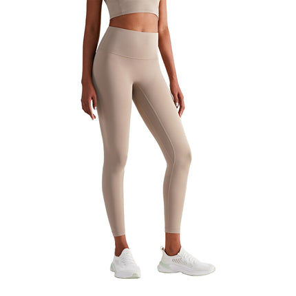 Seamless Anti-Rolling Naked Feeling Yoga Leggings