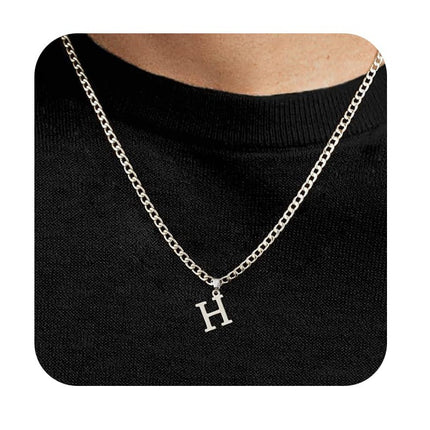 26-letter pendant necklace